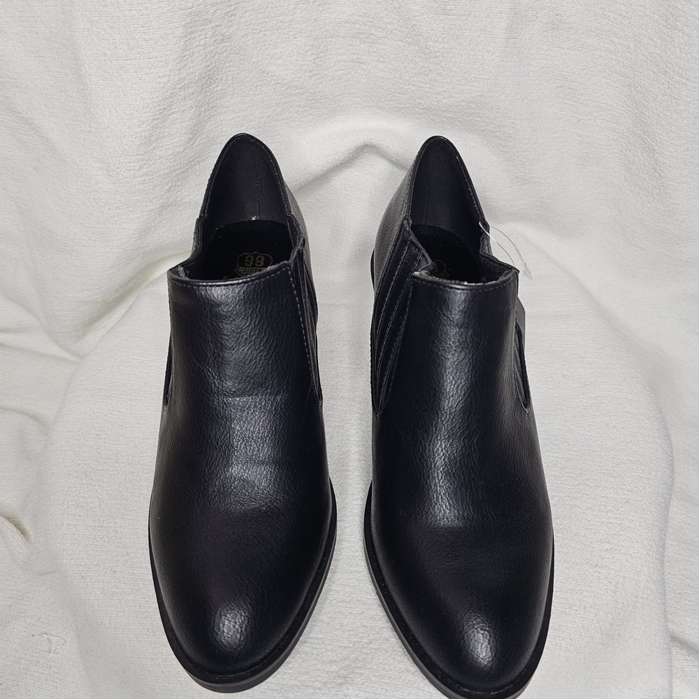 Route 66 Black Ankle Boots